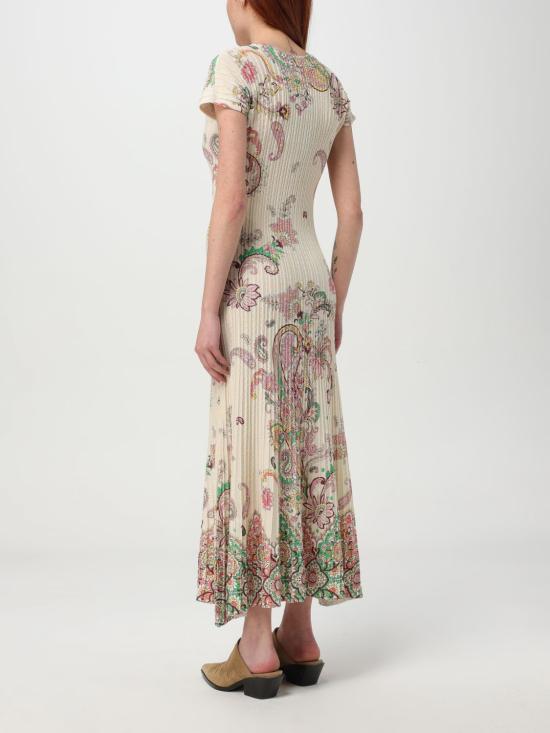 25SS 에트로 롱 원피스 WRKA0078AK542 X0802 White - ETRO