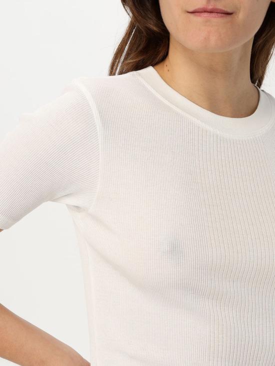 25FW 루루 스튜디오 반팔 티셔츠 AVALYN White - LOULOU STUDIO