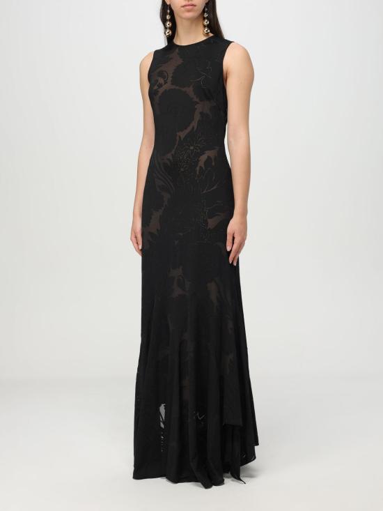 25SS 에트로 롱 원피스 WRHA045399IAD24 N0000 Black - ETRO