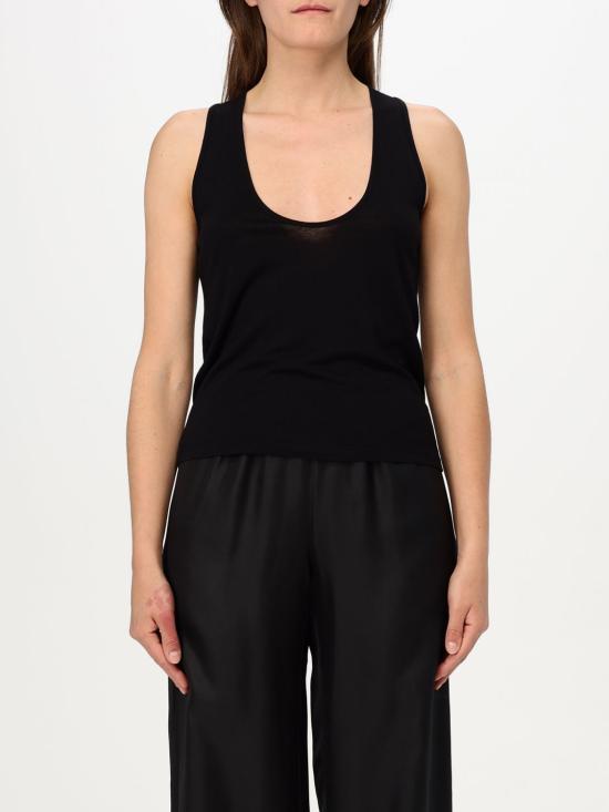 25FW 루루 스튜디오 민소매 티셔츠 PERO BLACK Black