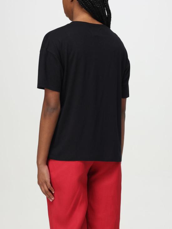 25FW 루루 스튜디오 반팔 티셔츠 EZRA Black - LOULOU STUDIO