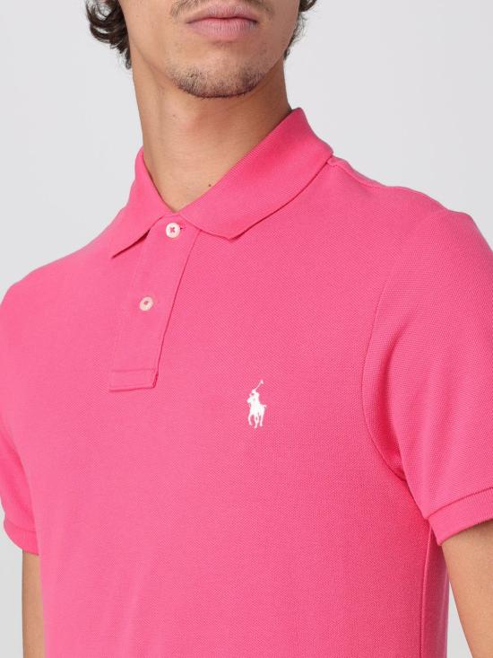 25FW 폴로 랄프로렌 폴로 티셔츠 710795080 012 Peach - POLO RALPH LAUREN