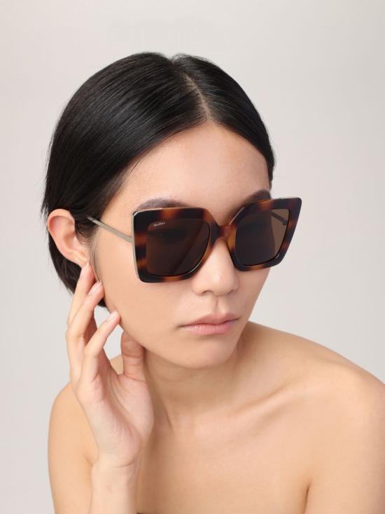 26SS 막스마라 선글라스 MM0051 S HAVANA Brown - MAX MARA