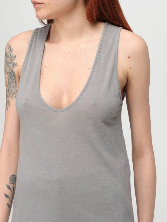 25FW 루루 스튜디오 민소매 티셔츠 ALBIA CONCRETE GREY Grey - LOULOU STUDIO