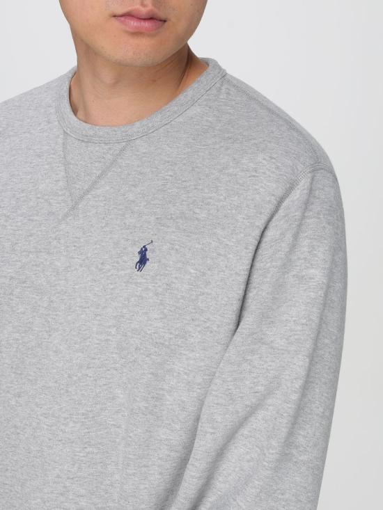 25FW 폴로 랄프로렌 긴팔 티셔츠 710766772 004 Grey - POLO RALPH LAUREN