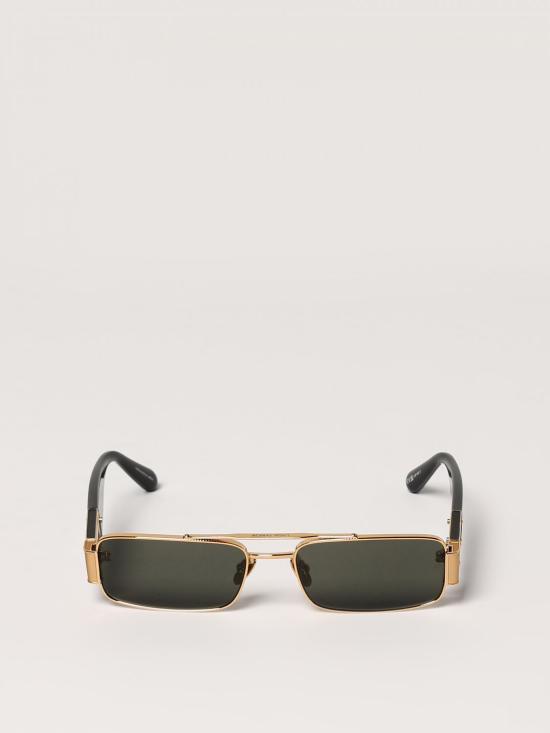 26SS 린다페로우 선글라스 LFL1470C1SUNC1 YELLOWGOLD BLACK GREY Gold - LINDA FARROW