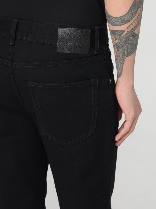 25FW 알렉산더 맥퀸 데님 팬츠 813573QYAAC 1000 Black - ALEXANDER MCQUEEN