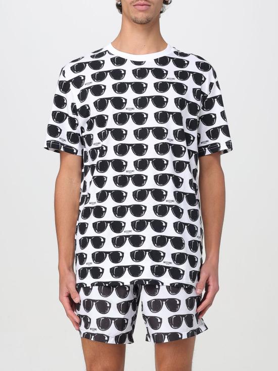 25SS 모스키노 반팔 티셔츠 07209321 1001 Multicolor