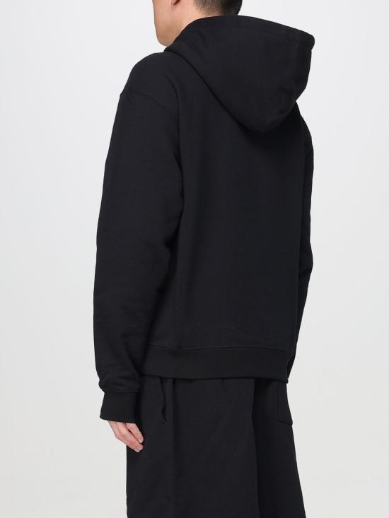 25FW 질샌더 로고 후드 티셔츠 J47GU0129J20039 001 Black - JIL SANDER
