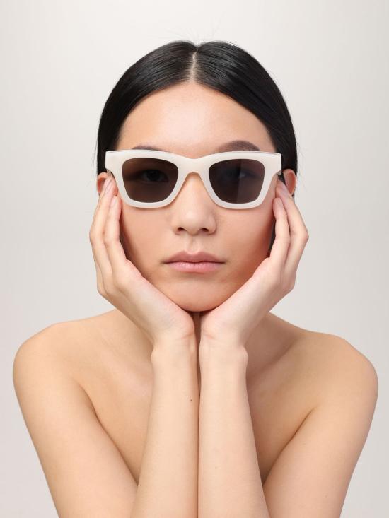 26SS 자크뮈스 선글라스 LES LUNETTES BACI NEW BEIGE Brown - JACQUEMUS