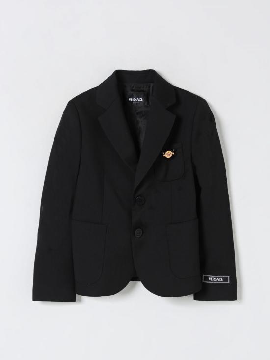 25SS [키즈] 베르사체 캐주얼 자켓 10183111A12354 1B000 Black