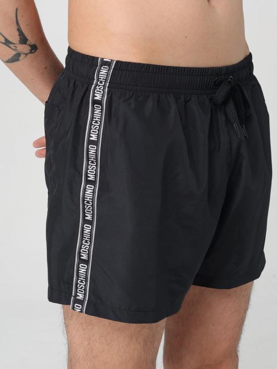 25SS 모스키노 스윔팬츠 42439301 0555 Black - MOSCHINO
