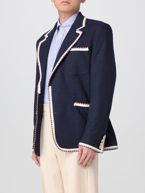 25FW 발렌티노 가라바니 자켓 6V3CEG75AMR 598 Blue - VALENTINO GARAVANI