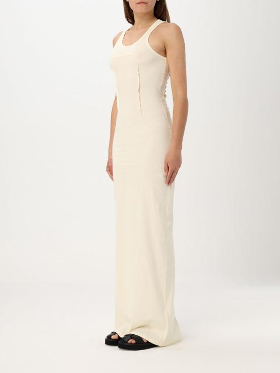 25SS MM6 메종마르지엘라 롱 원피스 S62DG0048M20108 151 White - MM6 MAISON MARGIELA