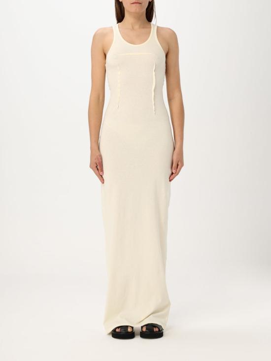 25SS MM6 메종마르지엘라 롱 원피스 S62DG0048M20108 151 White