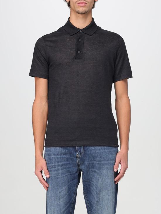 25SS 폴앤샤크 폴로 티셔츠 25411243 011 Black