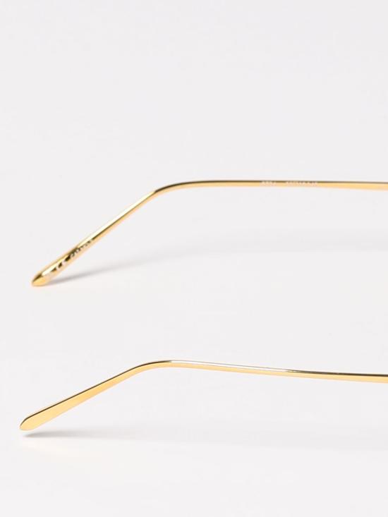 26SS 린다페로우 선글라스 LFL1131C9SUNC9 YELLOWGOLD WHITEGOLD GREEN Gold - LINDA FARROW