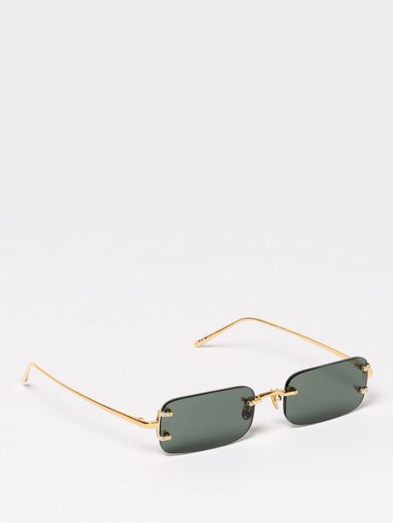 26SS 린다페로우 선글라스 LFL1131C9SUNC9 YELLOWGOLD WHITEGOLD GREEN Gold