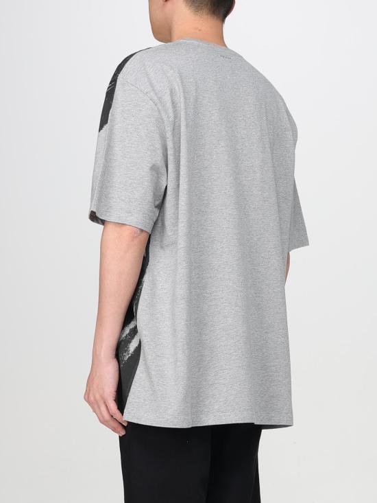 25FW 알렉산더 맥퀸 반팔 티셔츠 815067QTAC5 0582 Grey - ALEXANDER MCQUEEN