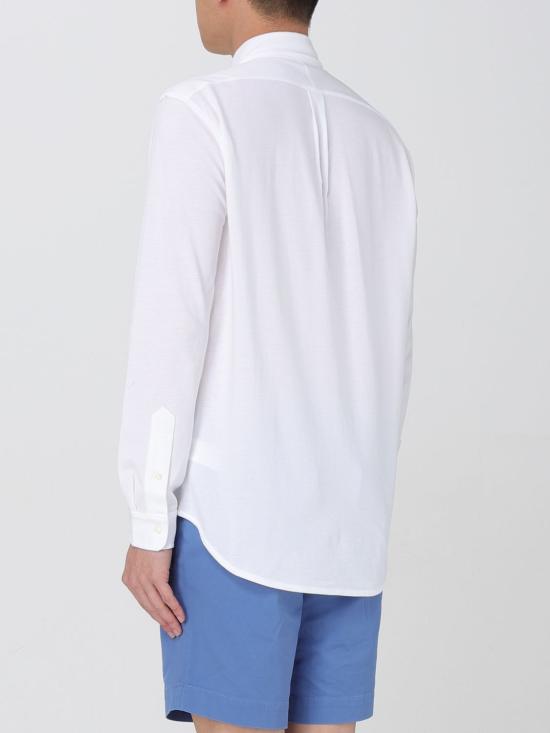 25FW 폴로 랄프로렌 후드 티셔츠 710654408 003 White - POLO RALPH LAUREN