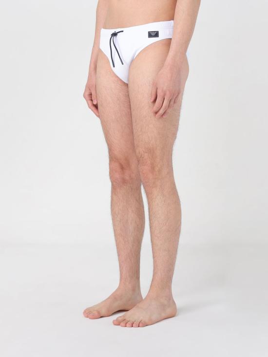 25SS 엠포리오 아르마니 스윔팬츠 EM000580 AF12336 U0002 White - EMPORIO ARMANI