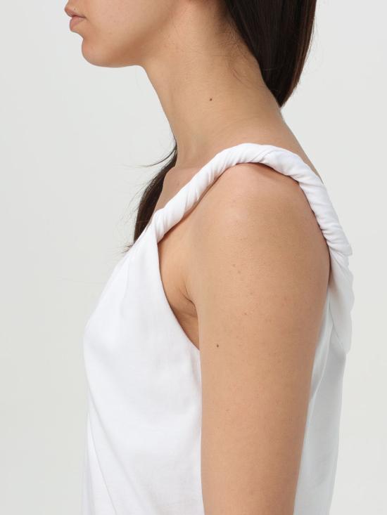 25FW 페데리카 토시 민소매 티셔츠 42653418 01 White - FEDERICA TOSI