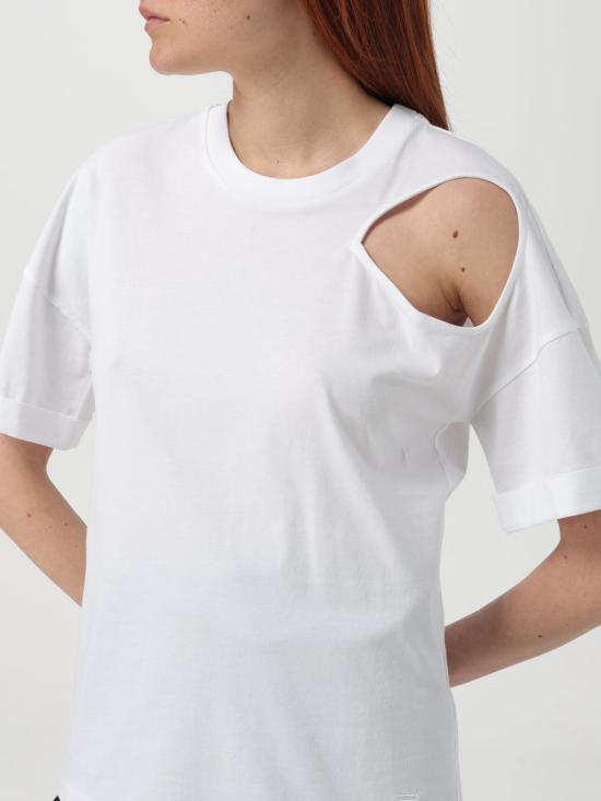 25FW 페데리카 토시 반팔 티셔츠 42651418 01 White - FEDERICA TOSI