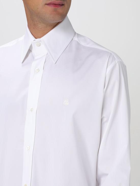 25FW 알렉산더 맥퀸 긴팔 셔츠 809346QNAAX 9000 White - ALEXANDER MCQUEEN