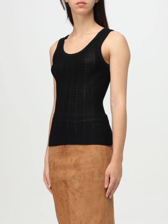 25SS 에트로 민소매 티셔츠 WRKE0329AU081 N0000 Black - ETRO