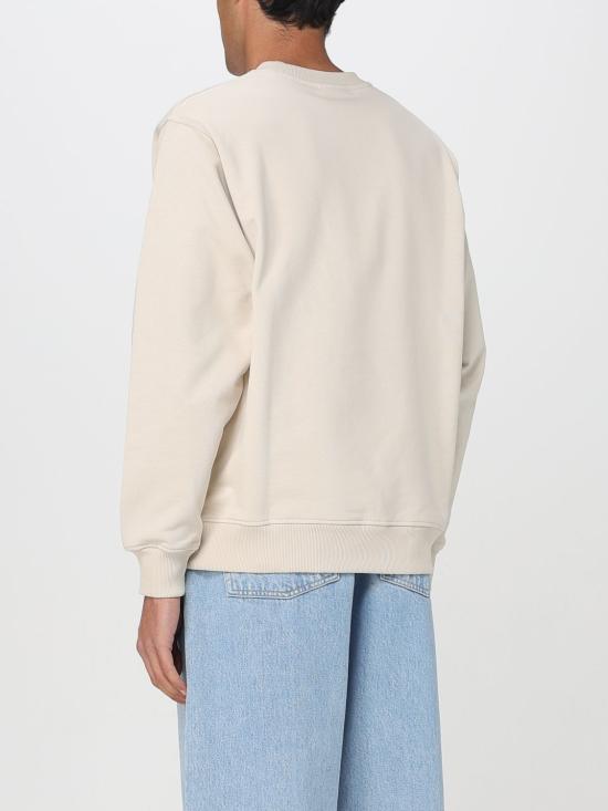 25FW 드롤드무슈 긴팔 티셔츠 SW148CO127 MASTIC Beige - DROLE DE MONSIEUR