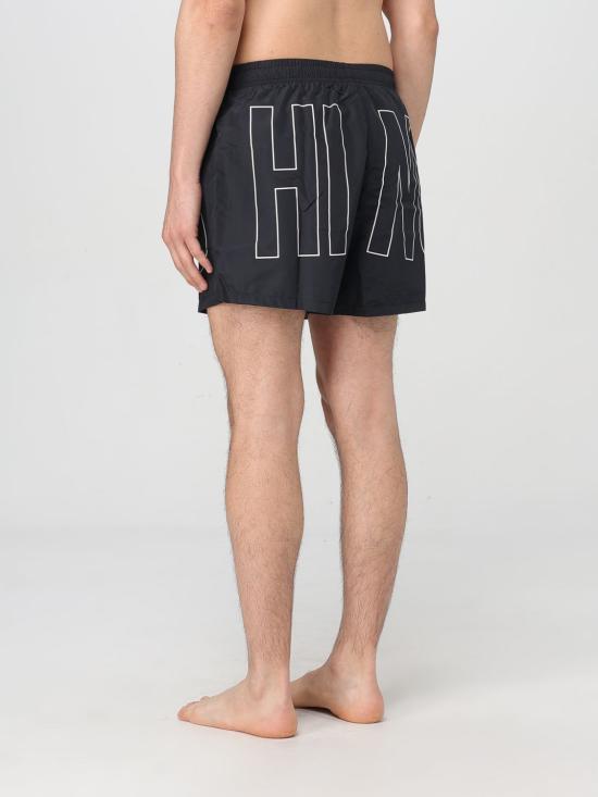 25SS 모스키노 스윔팬츠 42249301 1555 Black - MOSCHINO