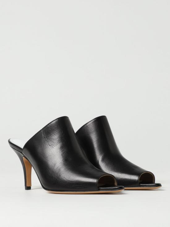 25SS MM6 메종마르지엘라 뮬/슬리퍼 S66WP0103P8303 T8013 Black - MM6 MAISON MARGIELA