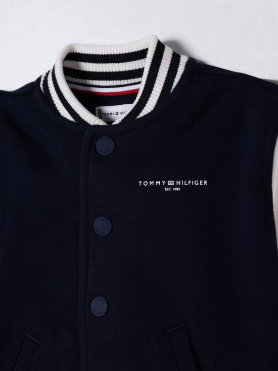 25SS [키즈] 타미힐피거 캐주얼 자켓 KS0KS00624 C1G Blue - TOMMY HILFIGER