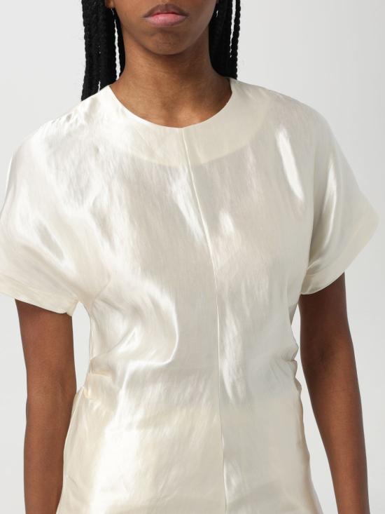 25FW 루루 스튜디오 반팔 티셔츠 PERO IVORY White - LOULOU STUDIO