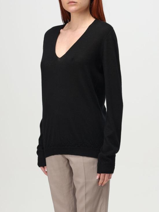 25SS 릭 오웬스 스웨터 RP01E7623WS 09 Black - RICK OWENS