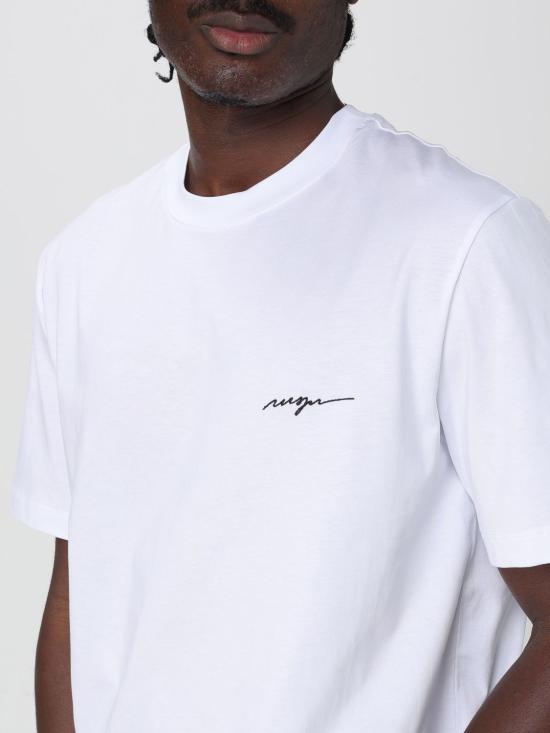 25FW 엠에스지엠 반팔 티셔츠 3840MM141257002 01 White - MSGM