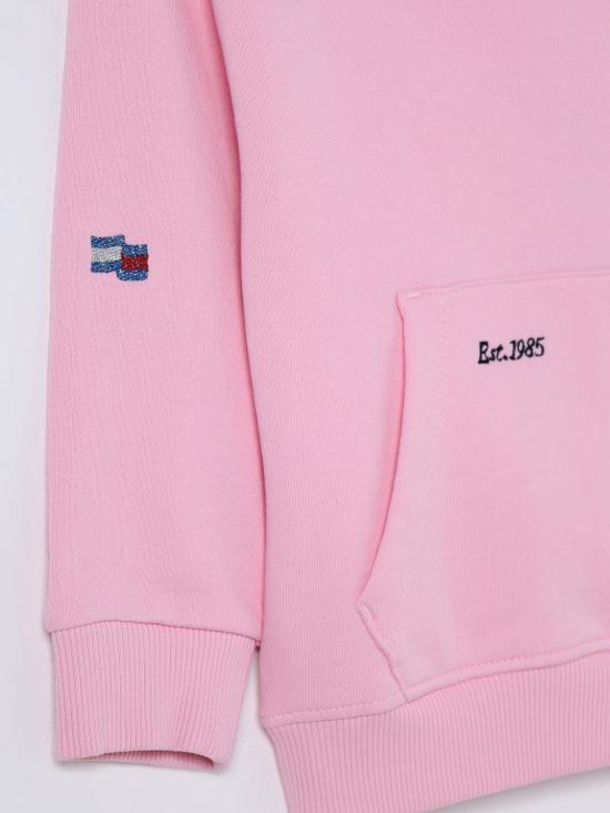 25SS [키즈] 타미힐피거 풀오버 KG0KG08327 TPF Pink - TOMMY HILFIGER