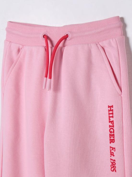 25SS [키즈] 타미힐피거 트레이닝/조거 팬츠 KG0KG08325 TPF Pink - TOMMY HILFIGER