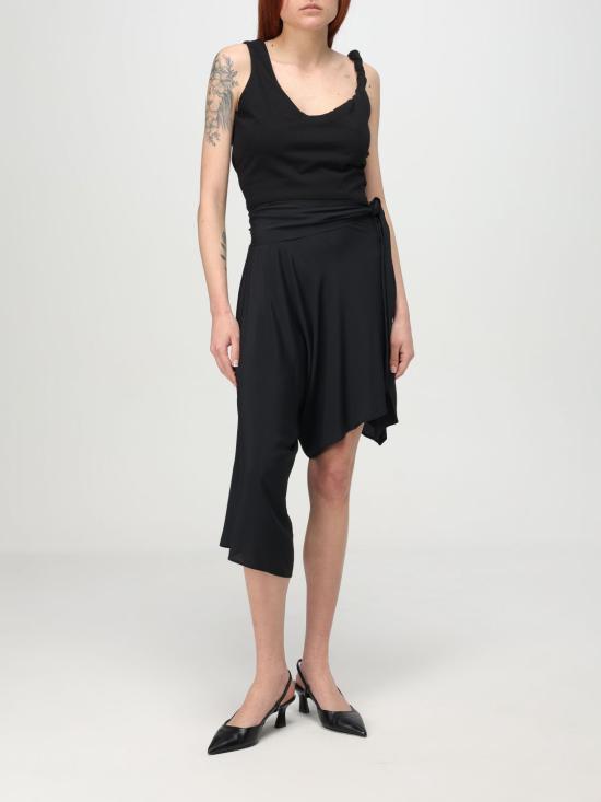 25FW 페데리카 토시 민소매 티셔츠 42653418 29 Black - FEDERICA TOSI