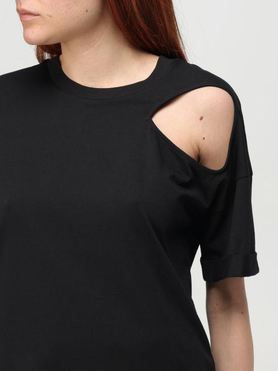 25FW 페데리카 토시 반팔 티셔츠 42651418 29 Black - FEDERICA TOSI