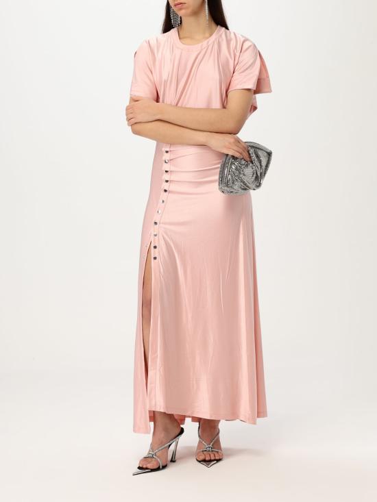 25SS 파코라반 롱 원피스 25PJRO888VI0267 P537 Pink - PACO RABANNE