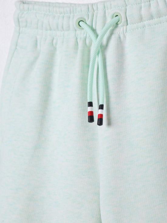 25FW [키즈] 타미힐피거 쇼츠/버뮤다 KB0KB09496 MT5 Green - TOMMY HILFIGER