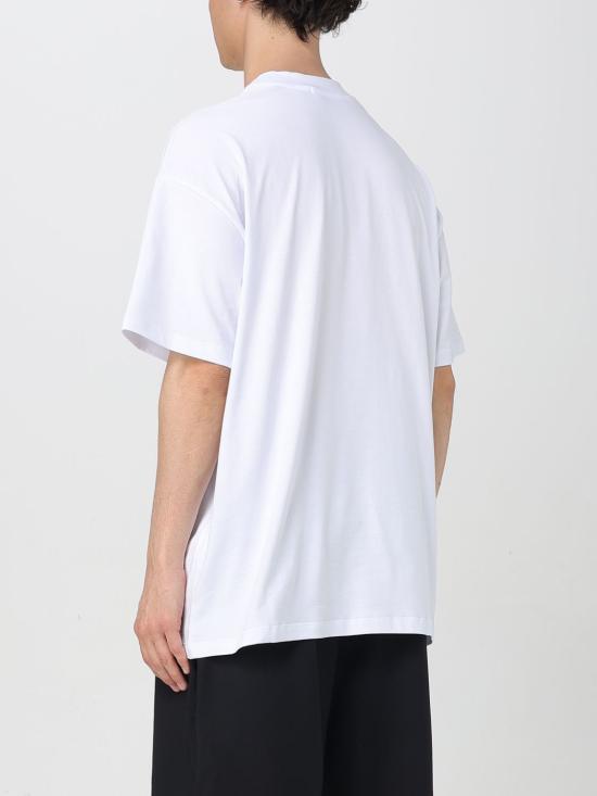 25FW 엠에스지엠 반팔 티셔츠 3840MM105257002 01 White 1 - MSGM