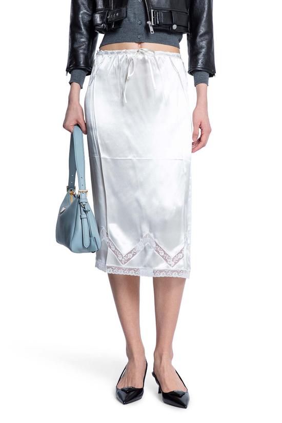  프라다 스커트 P109W15ZCF0009 White - PRADA