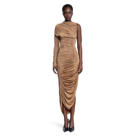  뮈글러 롱 원피스 25S3RO16656889098 Beige