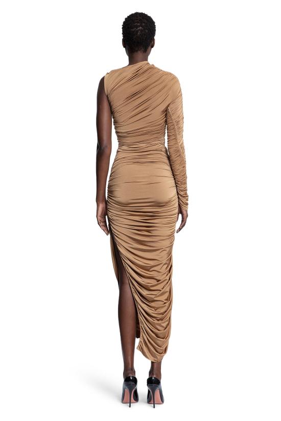  뮈글러 롱 원피스 25S3RO16656889098 Beige - MUGLER