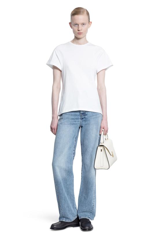  토템 셔츠 211439770110 Off white - TOTEME