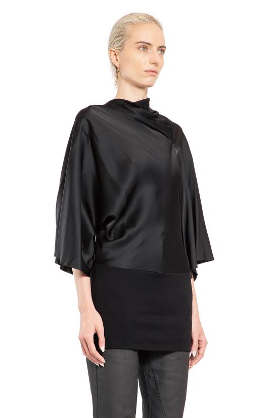  릭 오웬스 셔츠 RP02D3231SCH09 Black - RICK OWENS