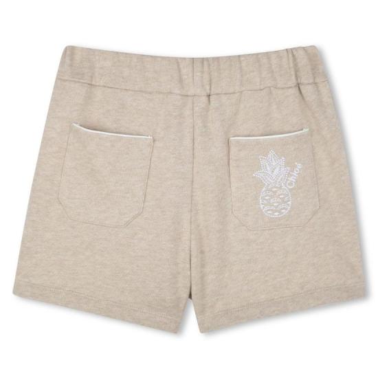 25SS [키즈] 끌로에 쇼츠/버뮤다 C20462 C03 Beige - CHLOE