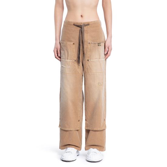  캐피탈 팬츠 K2405LP220GOLD Brown